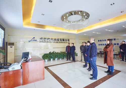 成都(dōu)市(shì)成華區(qū)黨政“四大(dà)班子(zǐ)”領導 莅臨賽英科(kē)技(jì)考察、調研